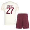 Original Trikotsatz FC Bayern München Laimer 27 Champions League Ausweichtrikot 2023-24 Für Kinder